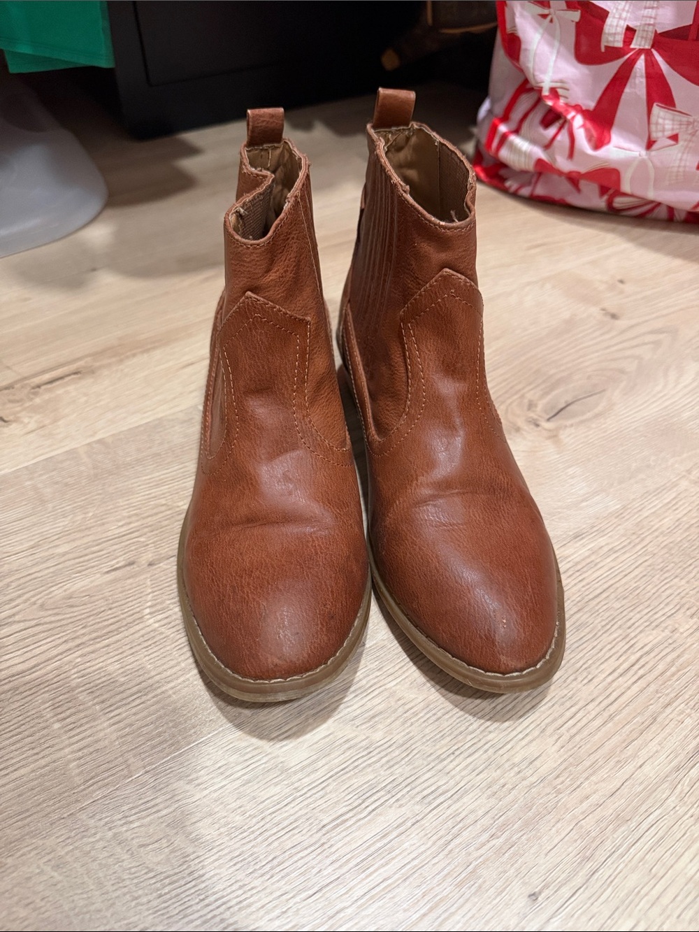 Brown Chelsea Ankle Boots